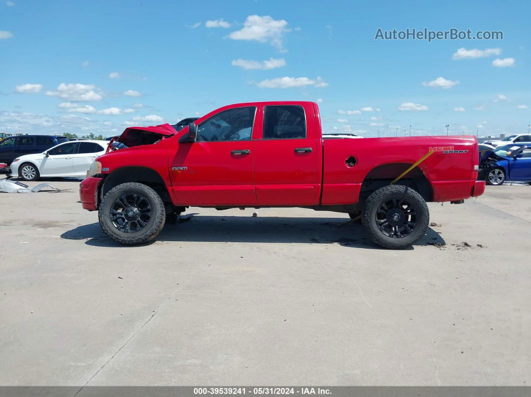 2005 Dodge Ram 1500 Slt/laramie Red vin: 1D7HA18D25J516459