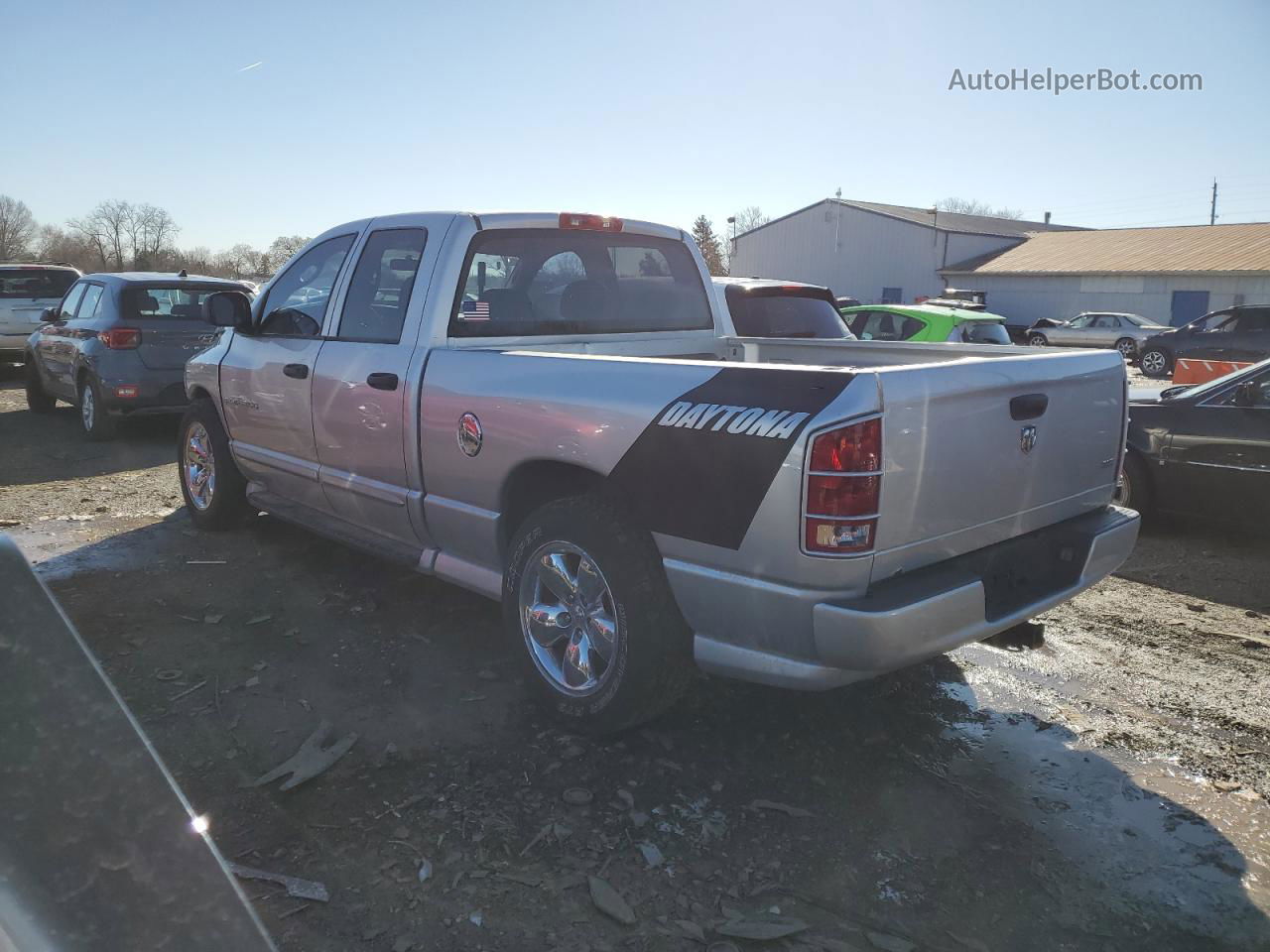 2005 Dodge Ram 1500 St Silver vin: 1D7HA18D25J641171