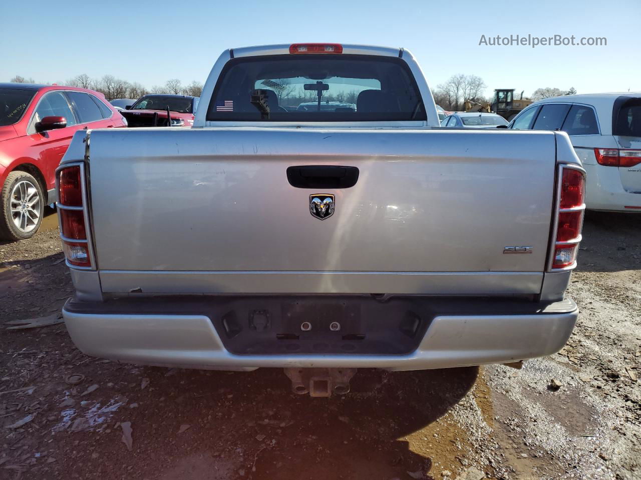 2005 Dodge Ram 1500 St Silver vin: 1D7HA18D25J641171