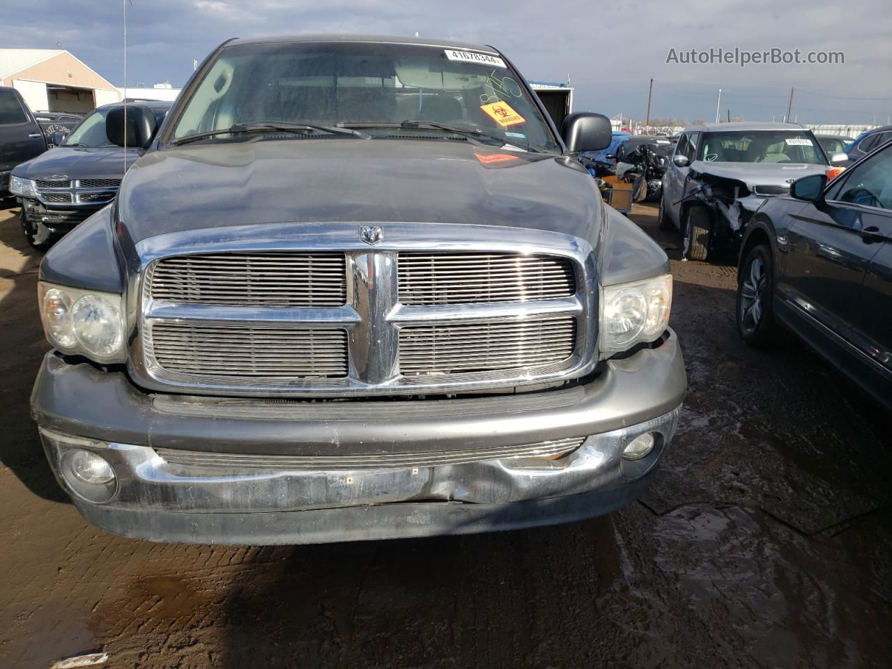 2005 Dodge Ram 1500 St Серый vin: 1D7HA18D25S174036