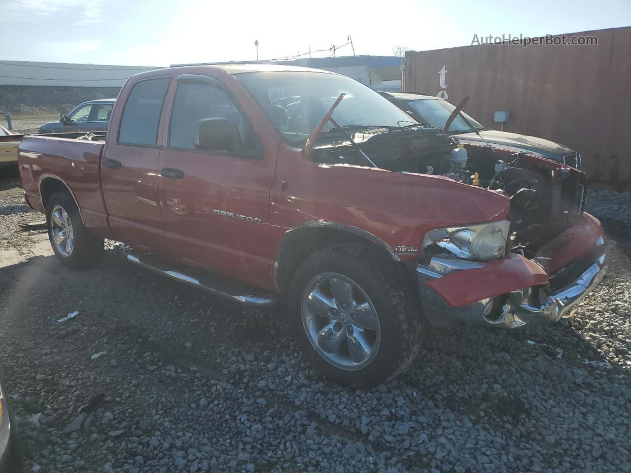 2005 Dodge Ram 1500 St Red vin: 1D7HA18D25S267820