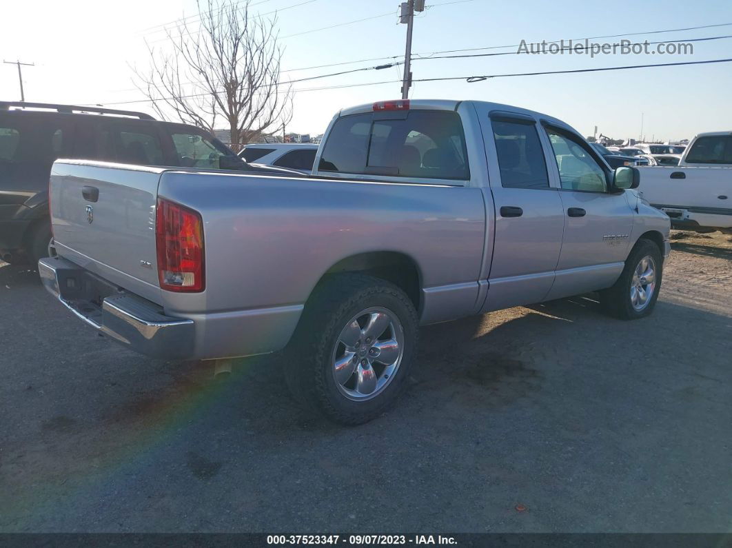 2005 Dodge Ram 1500 Slt Silver vin: 1D7HA18D25S267946