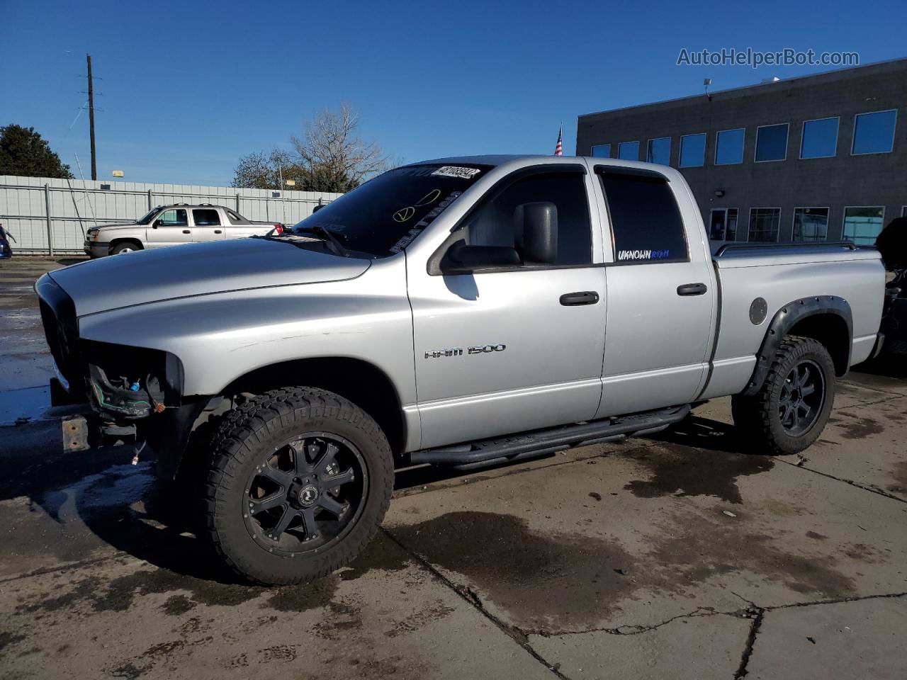 2005 Dodge Ram 1500 St Серебряный vin: 1D7HA18D35J621320