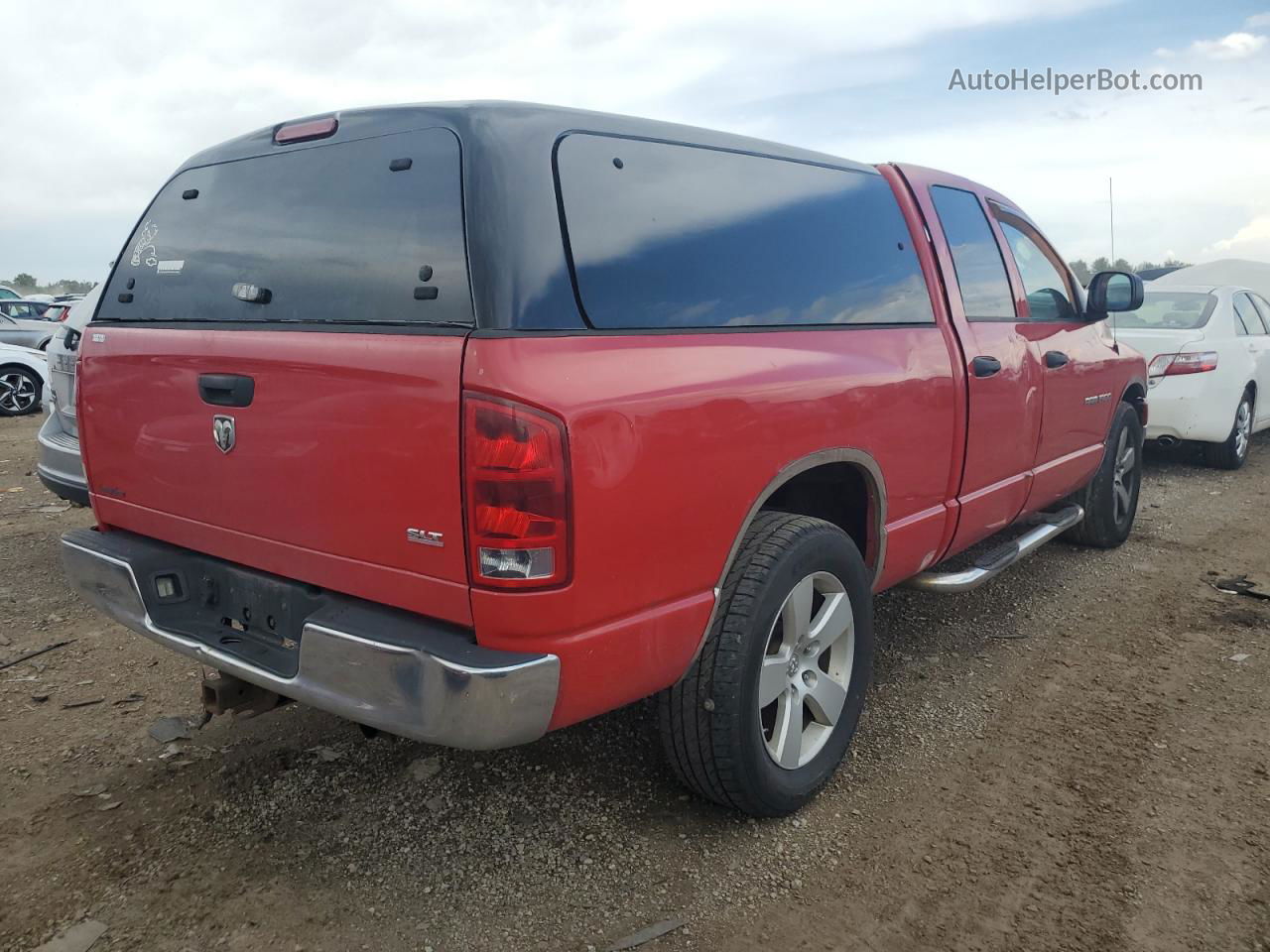 2005 Dodge Ram 1500 St Red vin: 1D7HA18D35S282021