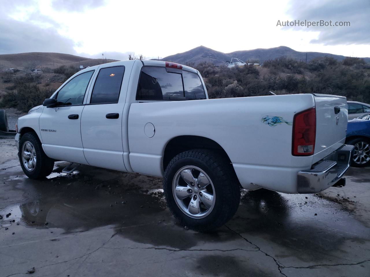 2005 Dodge Ram 1500 St White vin: 1D7HA18D45S172353