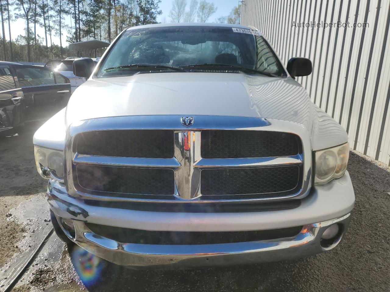 2005 Dodge Ram 1500 St Серебряный vin: 1D7HA18D45S257693