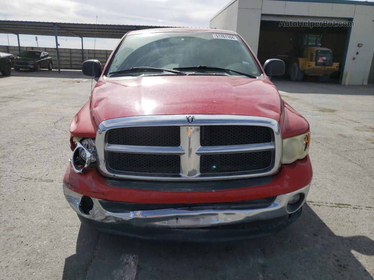 2005 Dodge Ram 1500 St Красный vin: 1D7HA18D45S284148