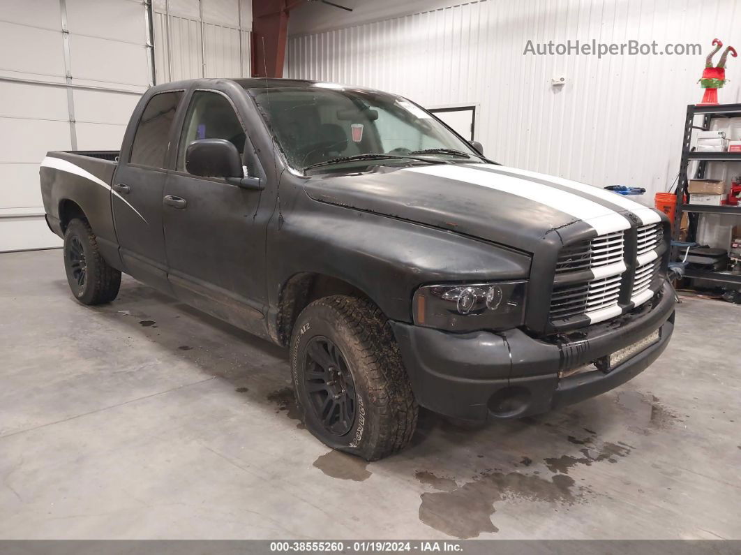 2005 Dodge Ram 1500 Slt/laramie Black vin: 1D7HA18D65J525729