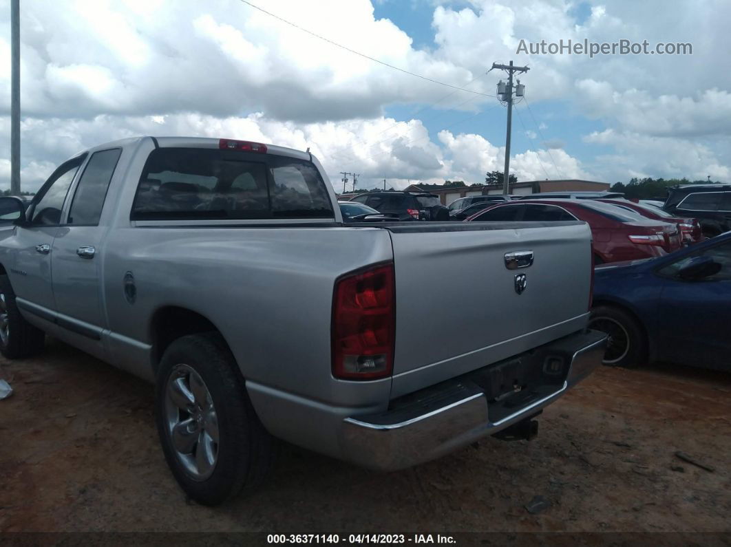 2005 Dodge Ram 1500 Slt Silver vin: 1D7HA18D65S159510