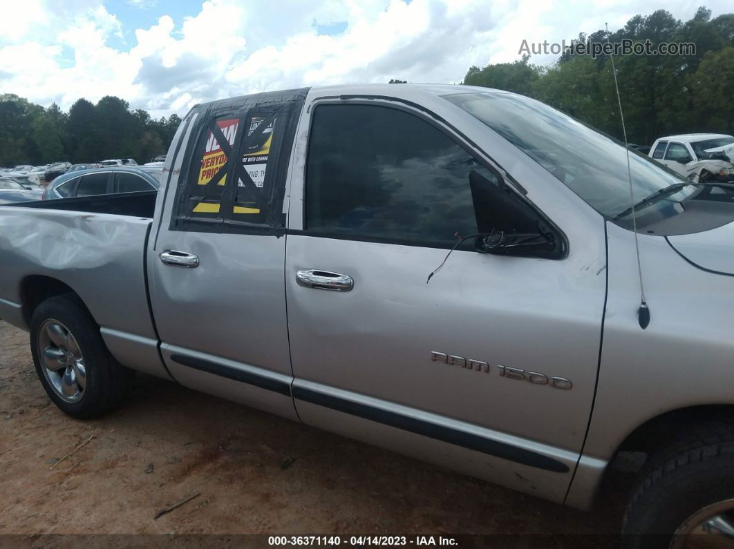 2005 Dodge Ram 1500 Slt Silver vin: 1D7HA18D65S159510