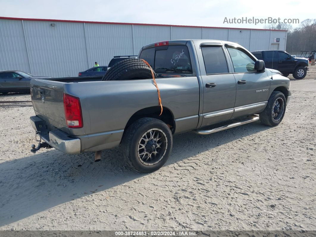 2005 Dodge Ram 1500 Slt/laramie Gray vin: 1D7HA18D85J596561