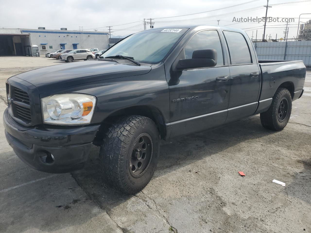 2005 Dodge Ram 1500 St Черный vin: 1D7HA18D85S125312