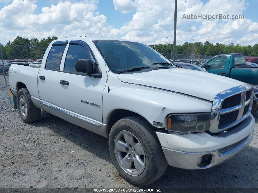 2005 Dodge Ram 1500 Slt/laramie White vin: 1D7HA18D85S246647