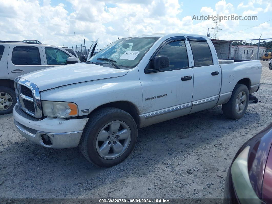 2005 Dodge Ram 1500 Slt/laramie White vin: 1D7HA18D85S246647