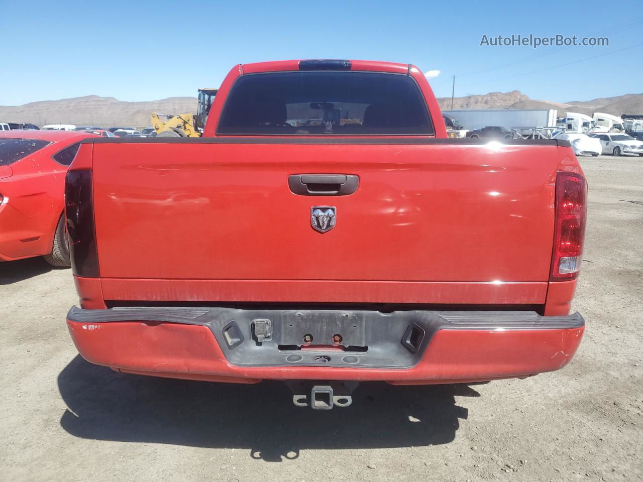 2005 Dodge Ram 1500 St Red vin: 1D7HA18D95J523568