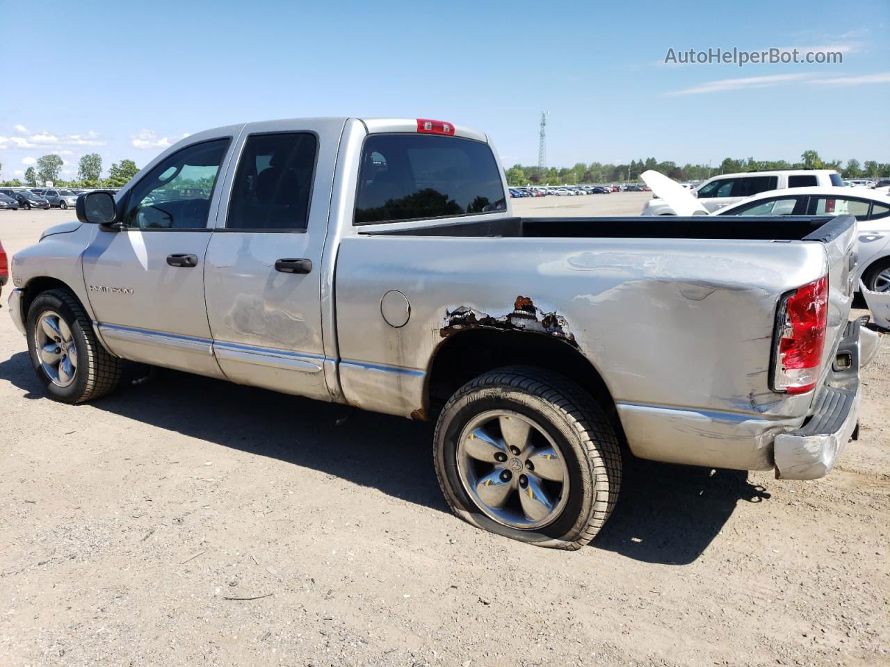 2005 Dodge Ram 1500 St Silver vin: 1D7HA18D95J532044