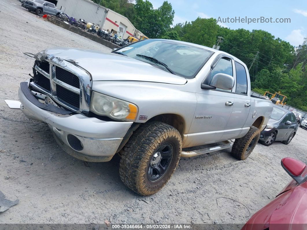 2005 Dodge Ram 1500 Slt/laramie Silver vin: 1D7HA18D95S114755