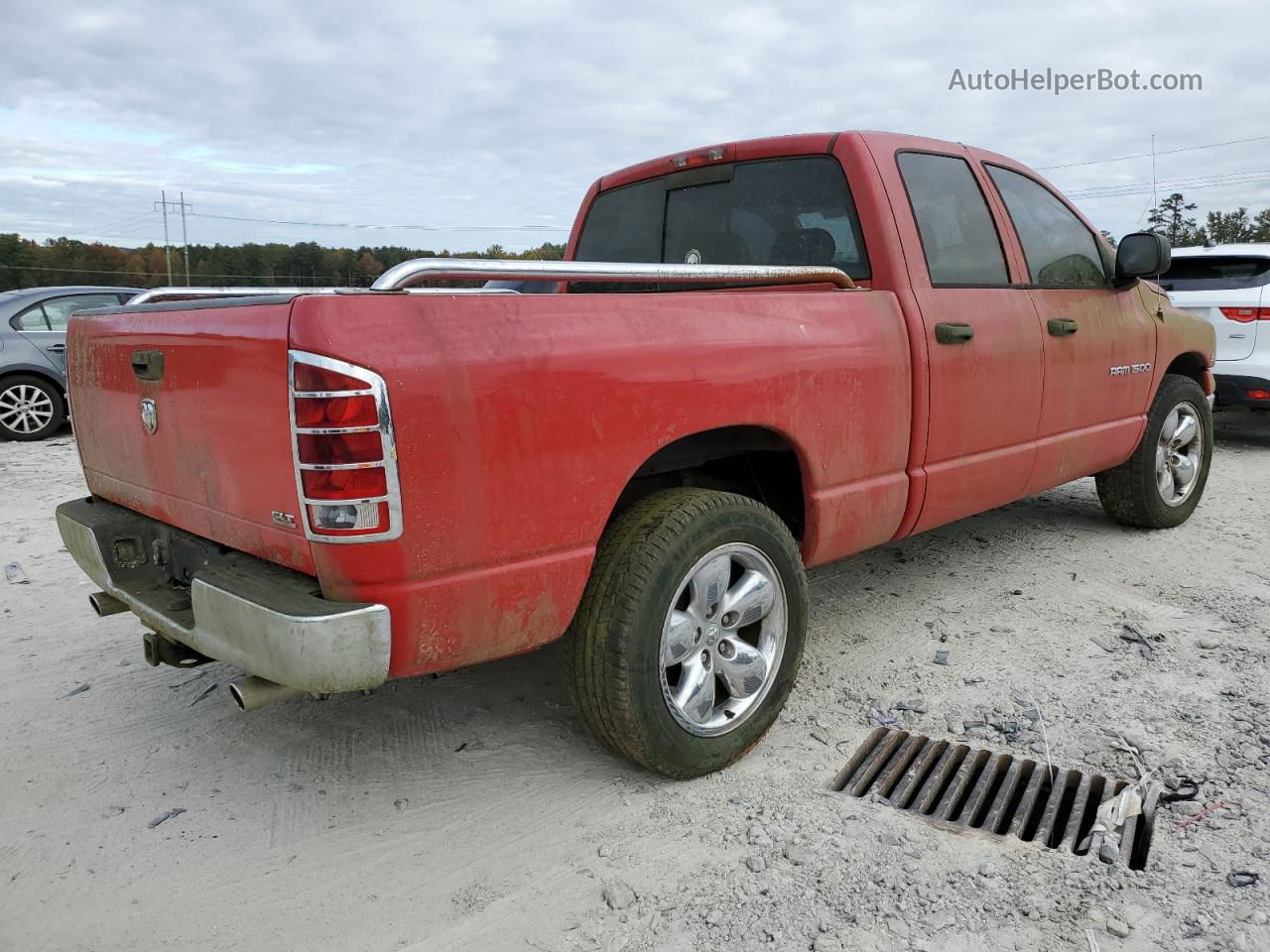 2005 Dodge Ram 1500 St Red vin: 1D7HA18D95S152552