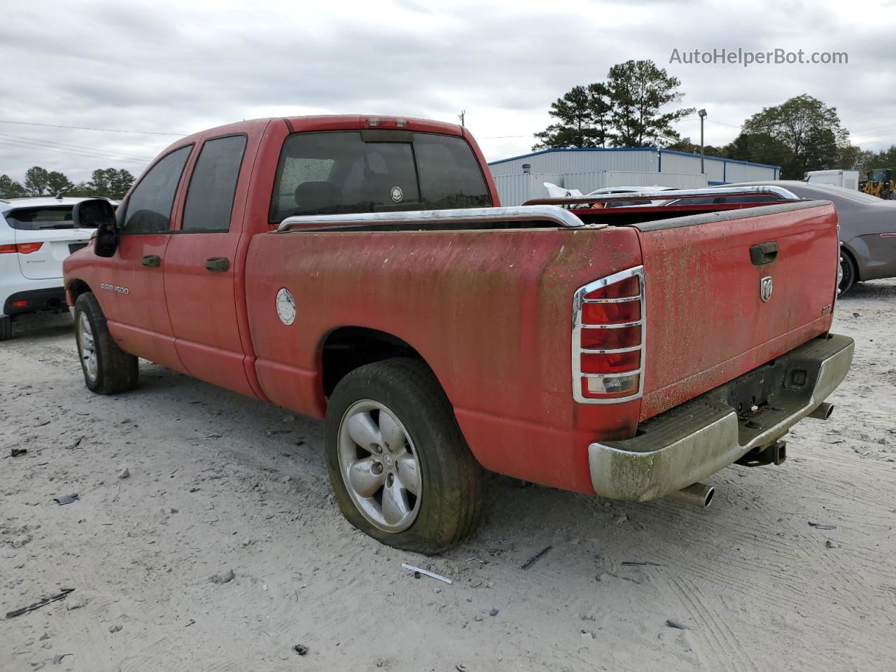 2005 Dodge Ram 1500 St Red vin: 1D7HA18D95S152552