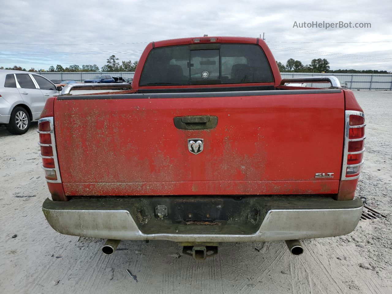 2005 Dodge Ram 1500 St Red vin: 1D7HA18D95S152552