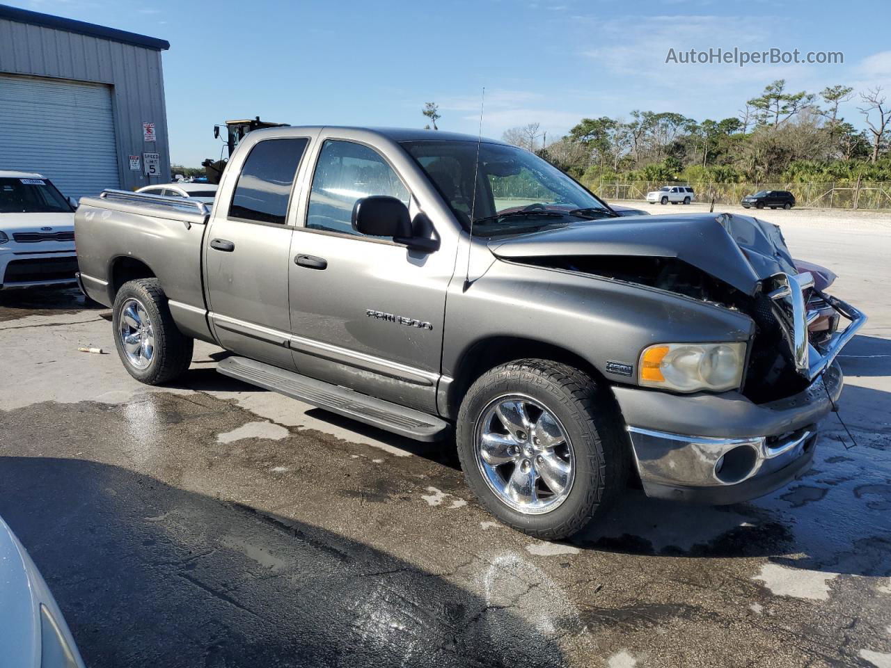 2005 Dodge Ram 1500 St Серый vin: 1D7HA18D95S173532