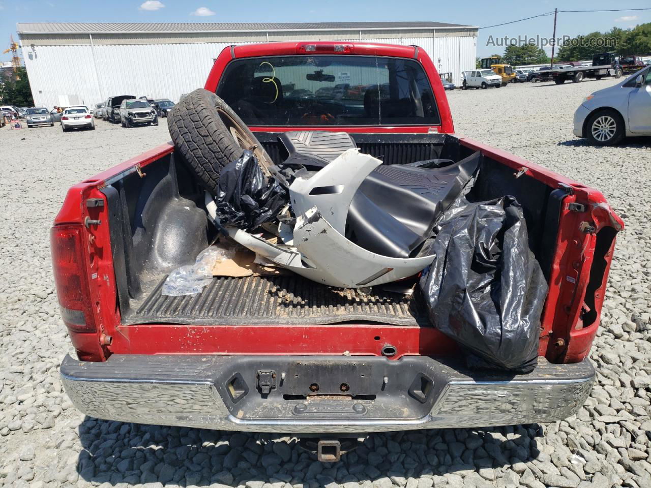 2005 Dodge Ram 1500 St Red vin: 1D7HA18DX5J500672