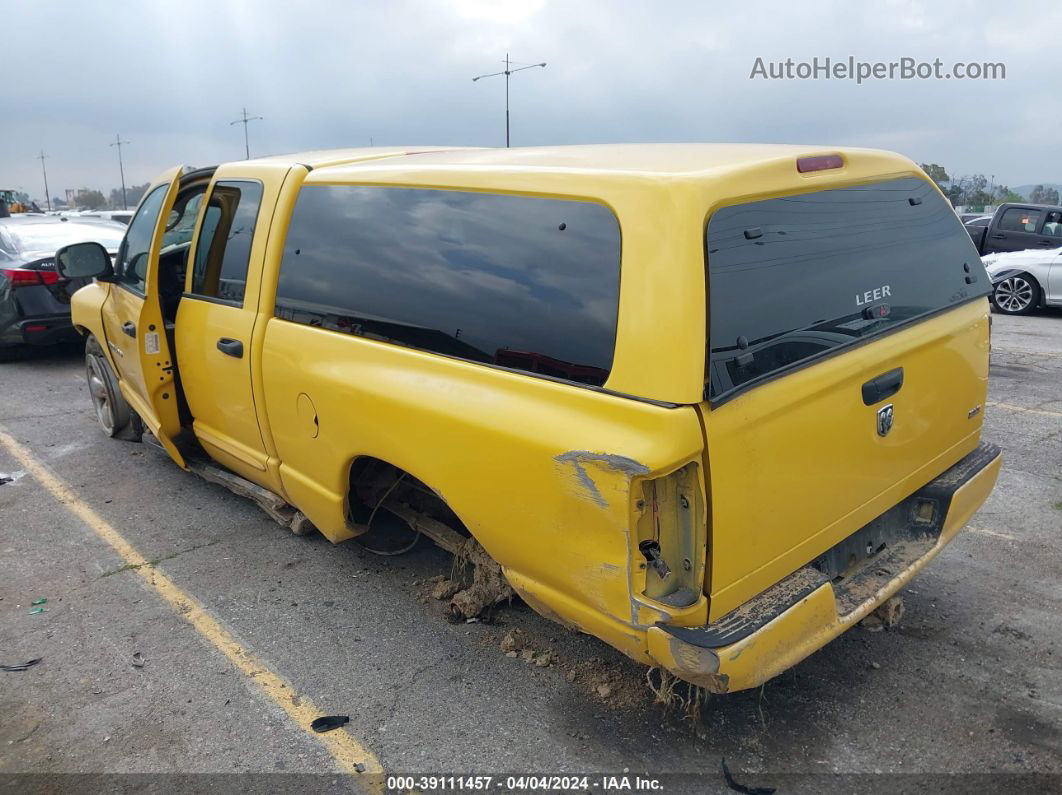 2005 Dodge Ram 1500 Slt/laramie Yellow vin: 1D7HA18DX5J555106