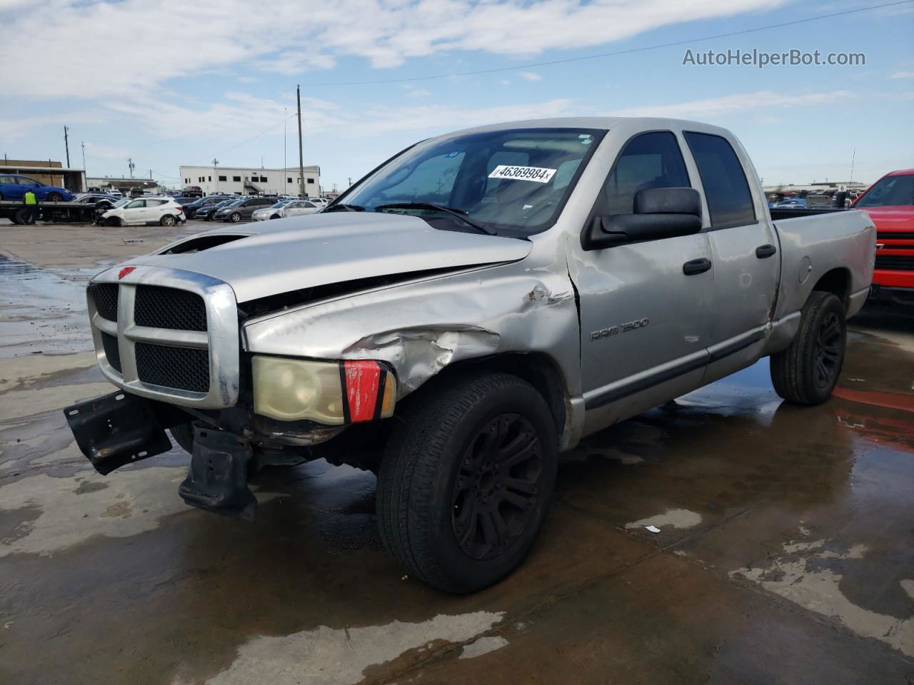 2005 Dodge Ram 1500 St Серебряный vin: 1D7HA18DX5S266270