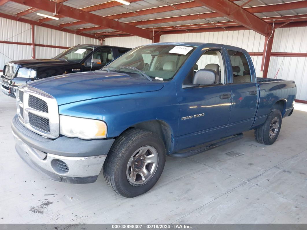 2005 Dodge Ram 1500 St Blue vin: 1D7HA18K75J527228