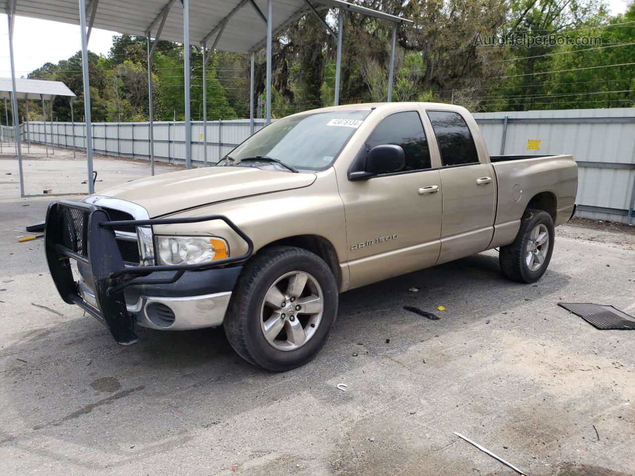 2005 Dodge Ram 1500 St Золотой vin: 1D7HA18KX5J608742