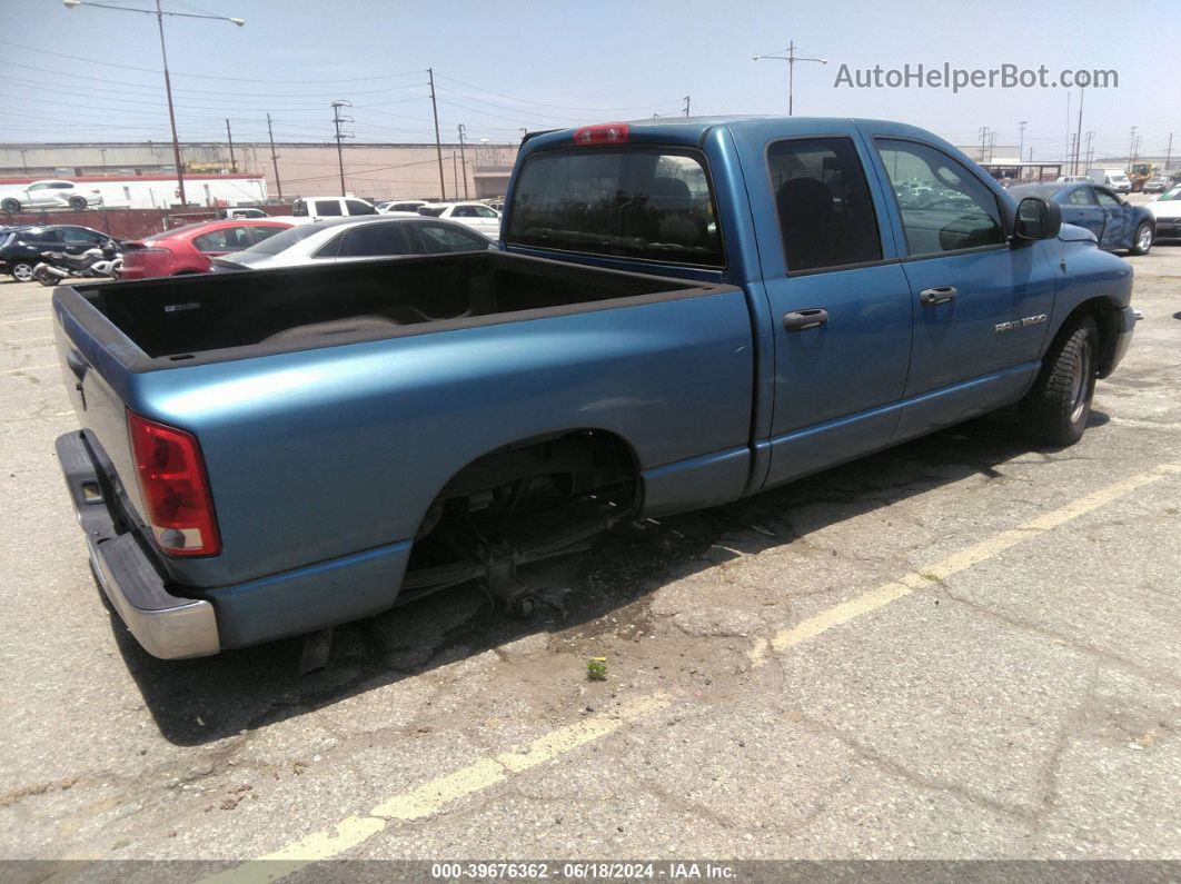 2005 Dodge Ram 1500 St Blue vin: 1D7HA18N05J560209