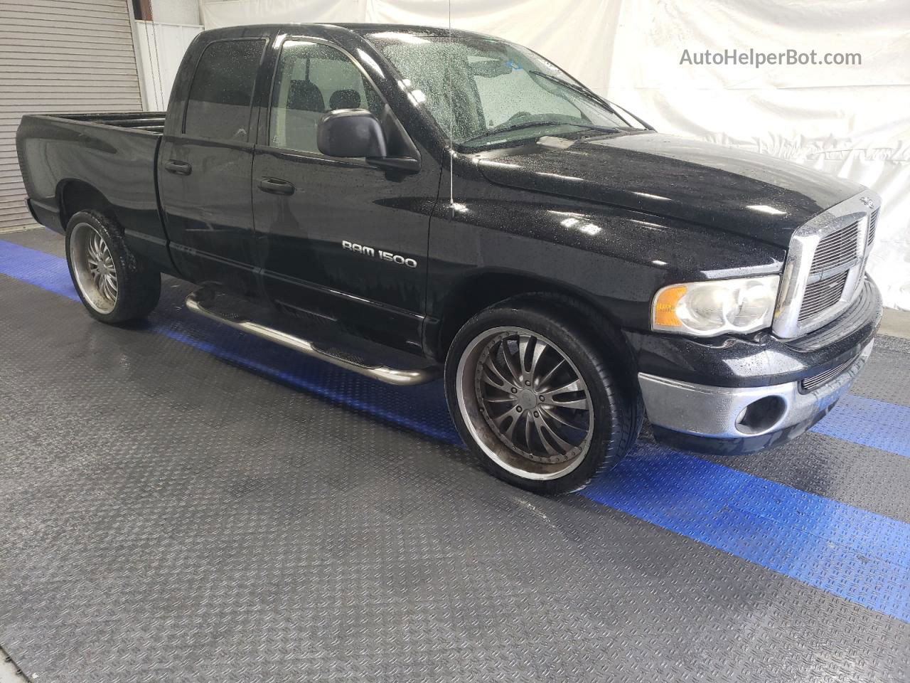 2005 Dodge Ram 1500 St Черный vin: 1D7HA18N05S355452