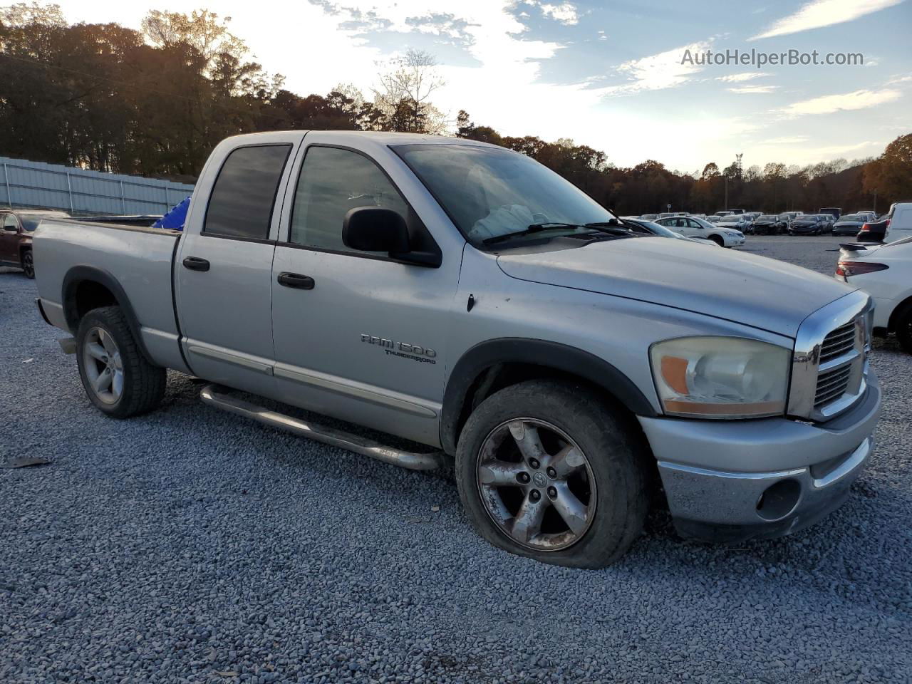 2006 Dodge Ram 1500 St Silver vin: 1D7HA18N06S657700