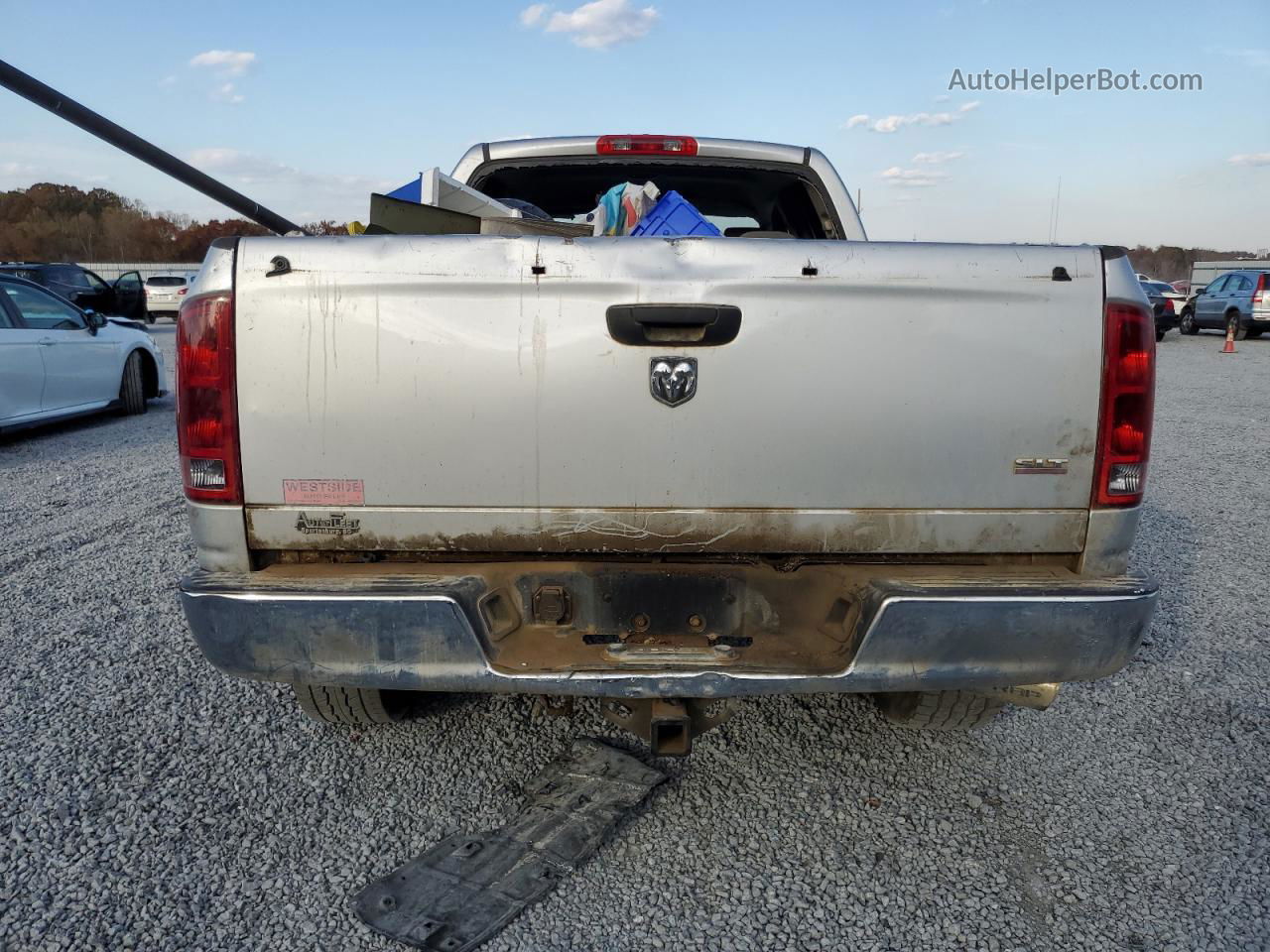 2006 Dodge Ram 1500 St Silver vin: 1D7HA18N06S657700