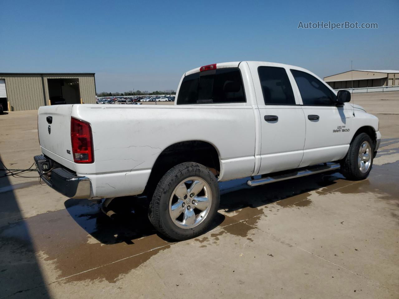 2005 Dodge Ram 1500 St White vin: 1D7HA18N15J591307