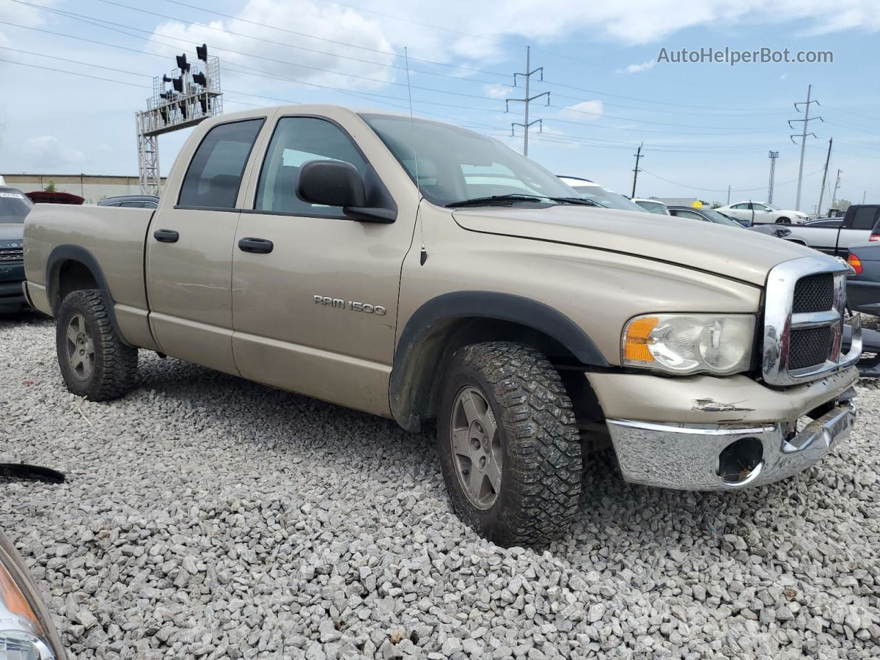 2005 Dodge Ram 1500 St Beige vin: 1D7HA18N15S113690