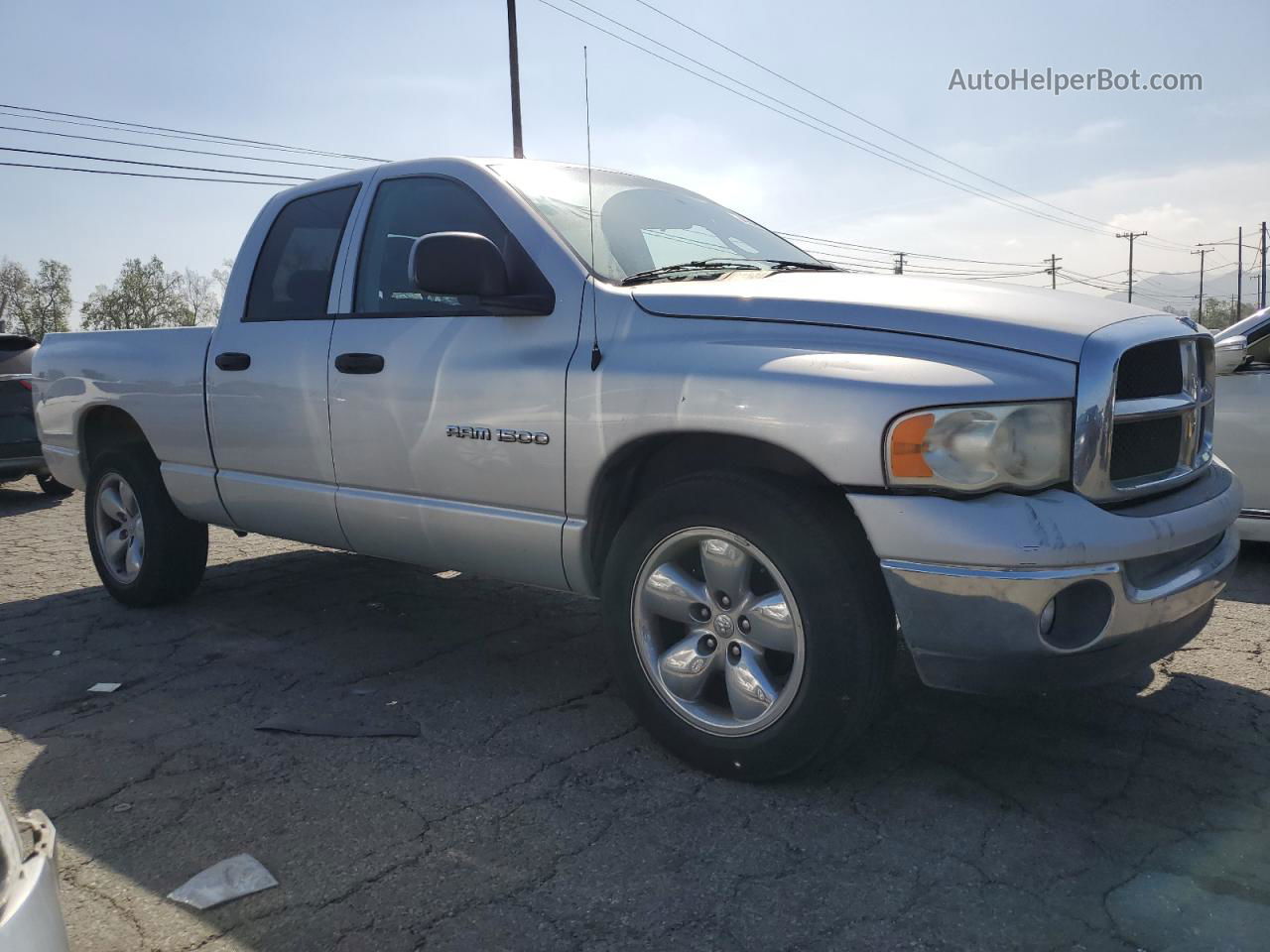 2005 Dodge Ram 1500 St Silver vin: 1D7HA18N15S147841