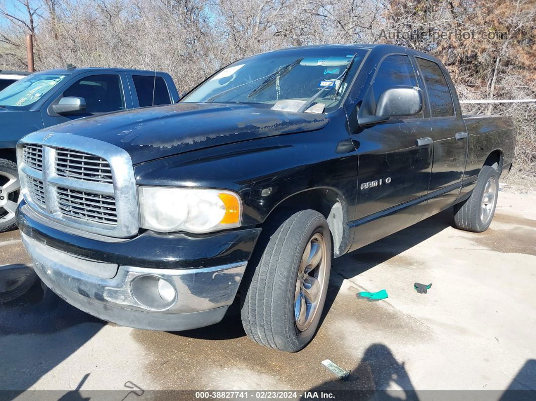 2005 Dodge Ram 1500 Slt/laramie Black vin: 1D7HA18N15S209450