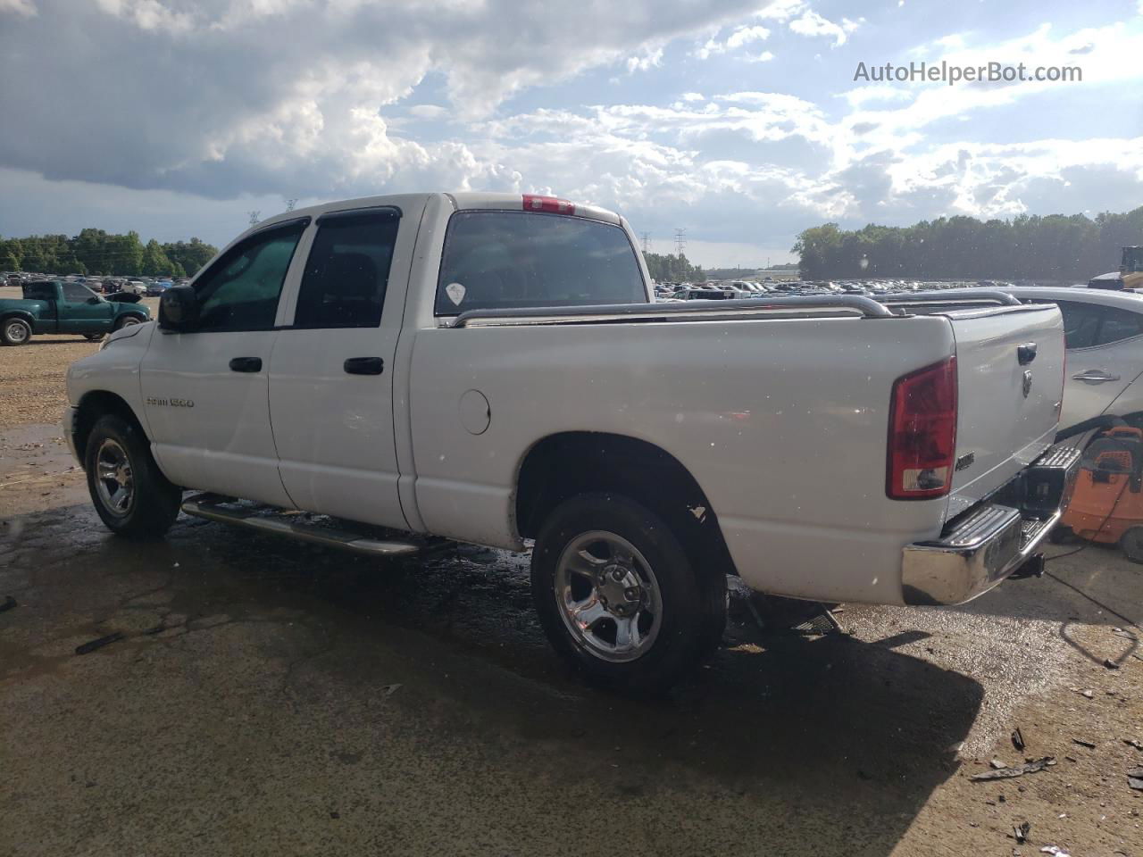 2005 Dodge Ram 1500 St White vin: 1D7HA18N25J611600