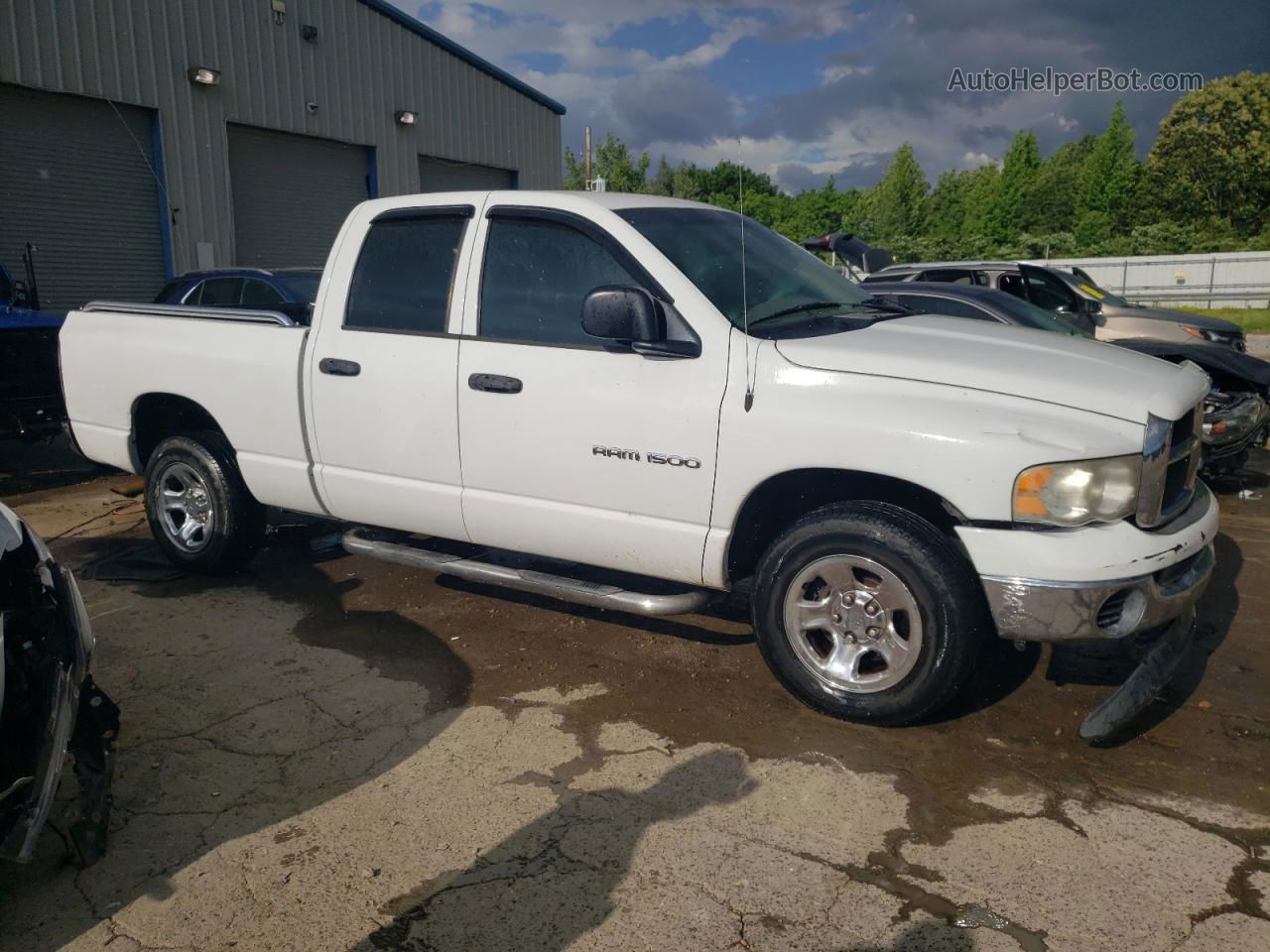 2005 Dodge Ram 1500 St White vin: 1D7HA18N25J611600