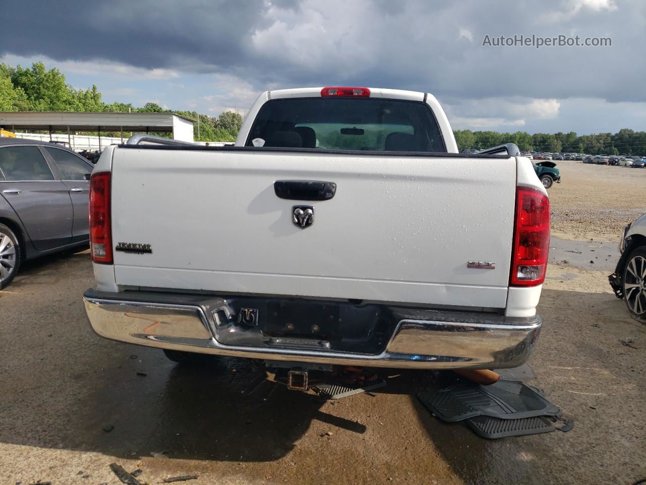 2005 Dodge Ram 1500 St White vin: 1D7HA18N25J611600