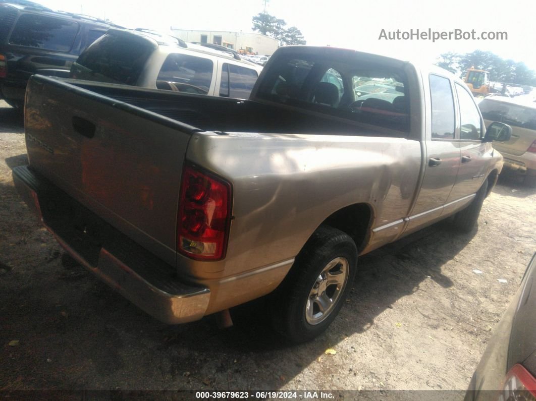 2005 Dodge Ram 1500 Slt/laramie Beige vin: 1D7HA18N25S190326