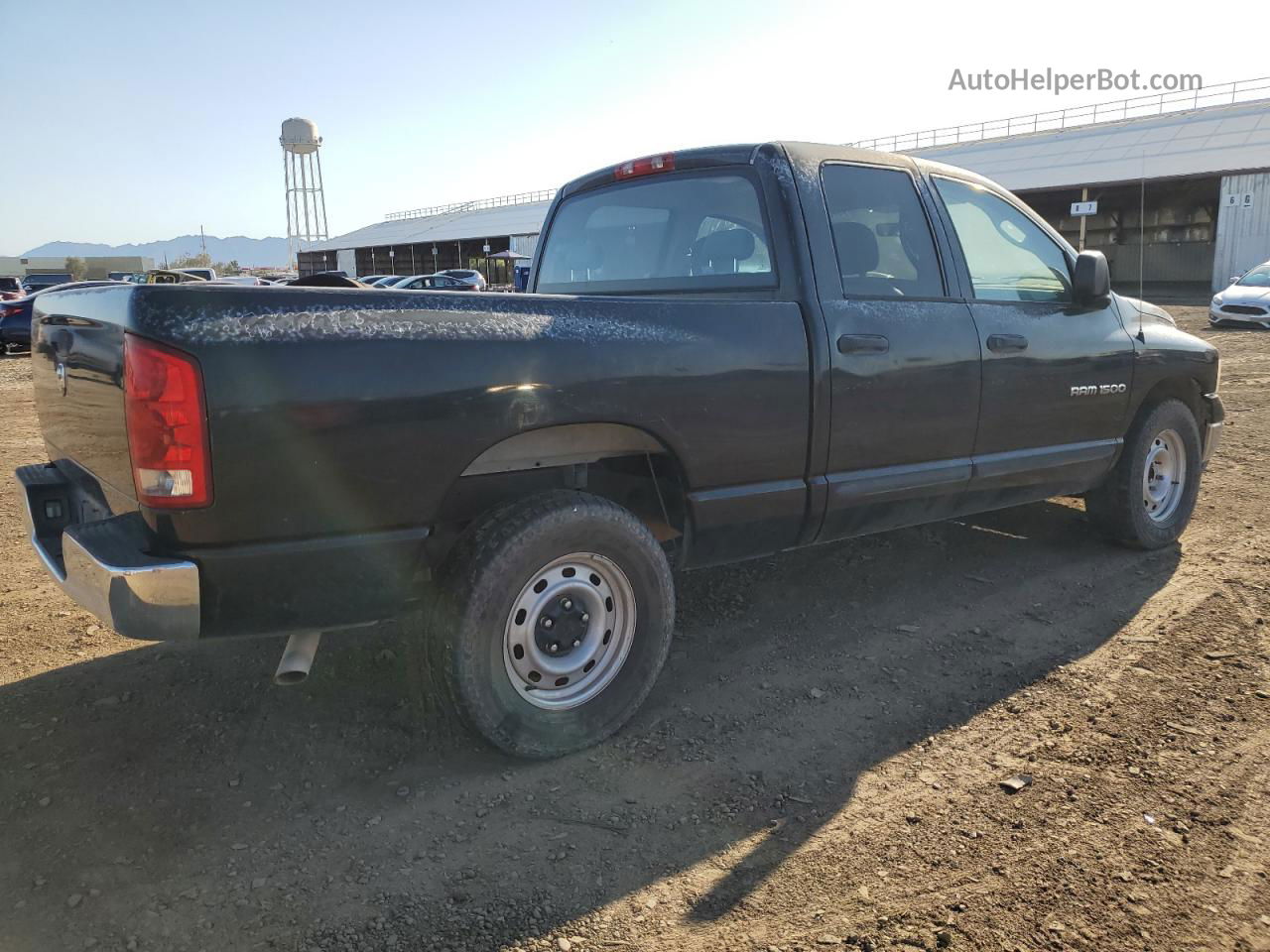 2005 Dodge Ram 1500 St Black vin: 1D7HA18N25S301425