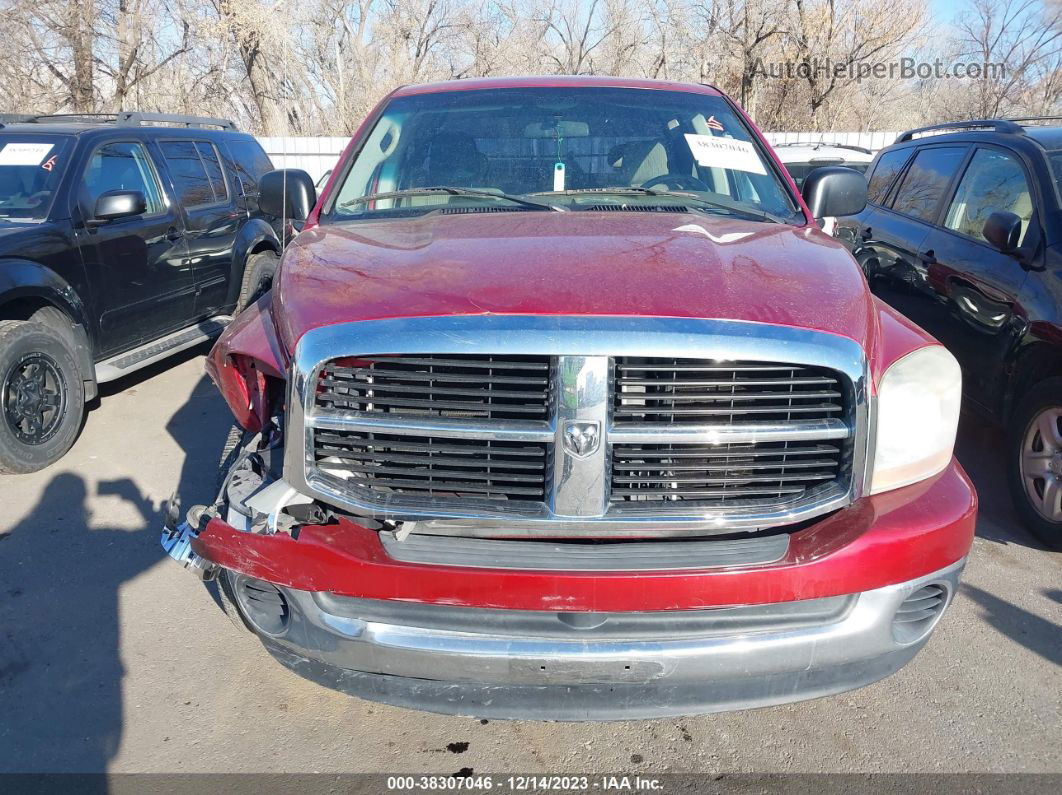 2006 Dodge Ram 1500 Slt Красный vin: 1D7HA18N26S559493