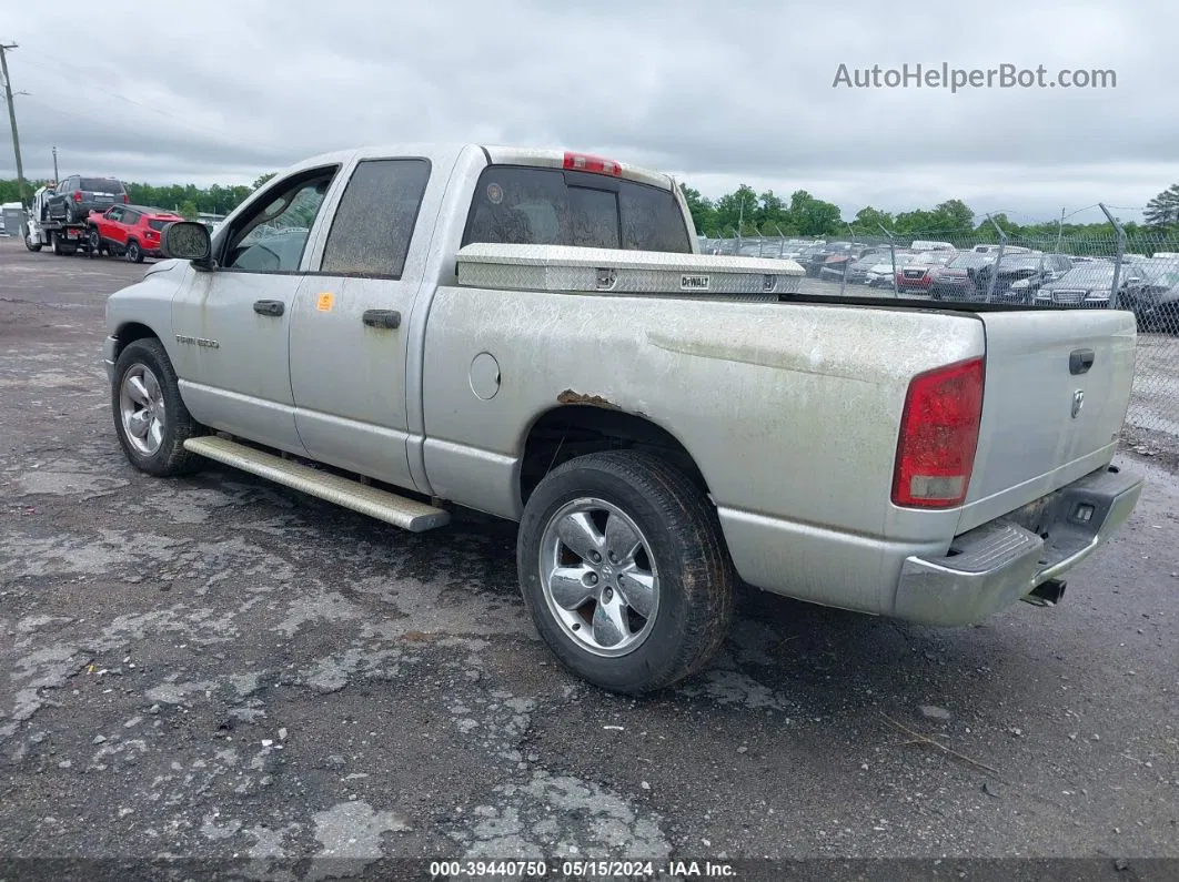 2005 Dodge Ram 1500 Slt/laramie Silver vin: 1D7HA18N35S347104