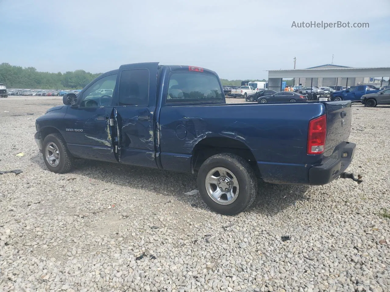 2005 Dodge Ram 1500 St Blue vin: 1D7HA18N45J502684