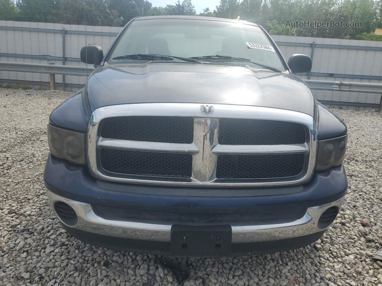 2005 Dodge Ram 1500 St Синий vin: 1D7HA18N45J502684