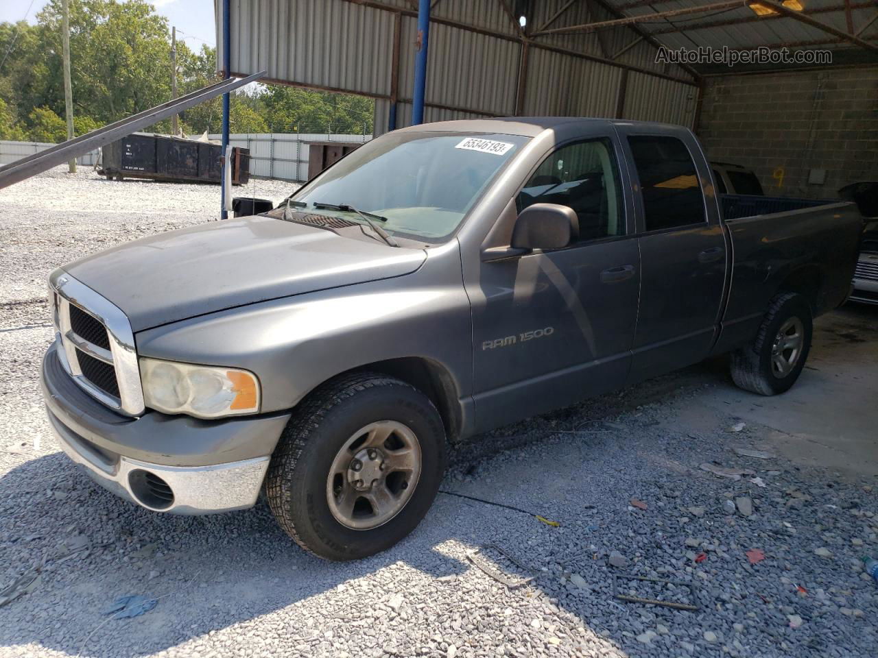 2005 Dodge Ram 1500 St Gray vin: 1D7HA18N55J550890