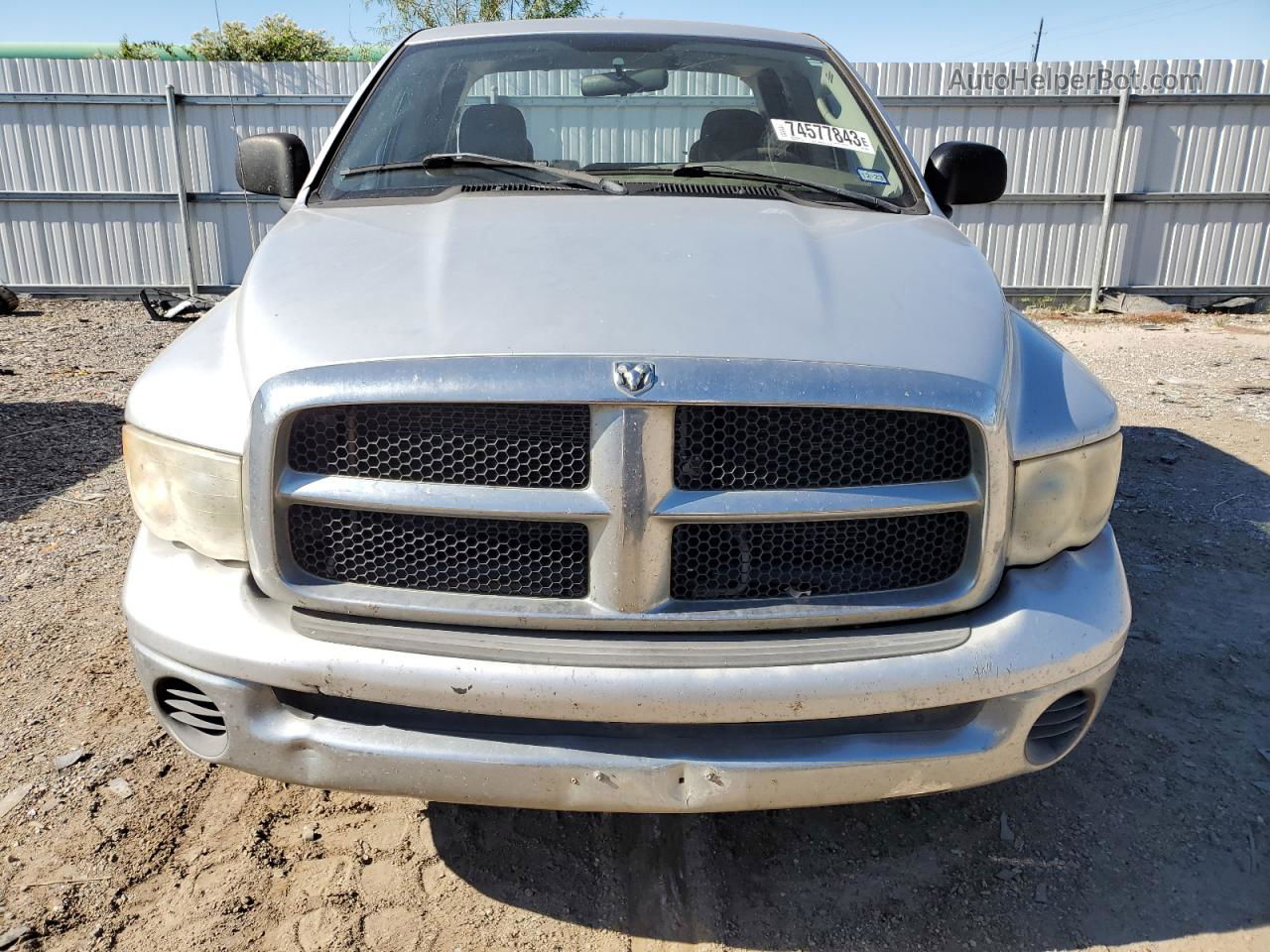 2005 Dodge Ram 1500 St Gray vin: 1D7HA18N55S367841