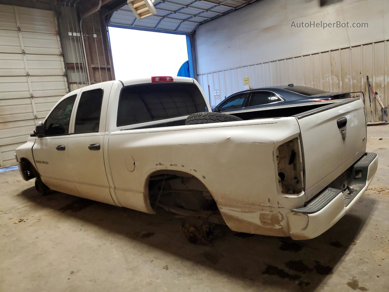 2005 Dodge Ram 1500 St White vin: 1D7HA18N65J633809